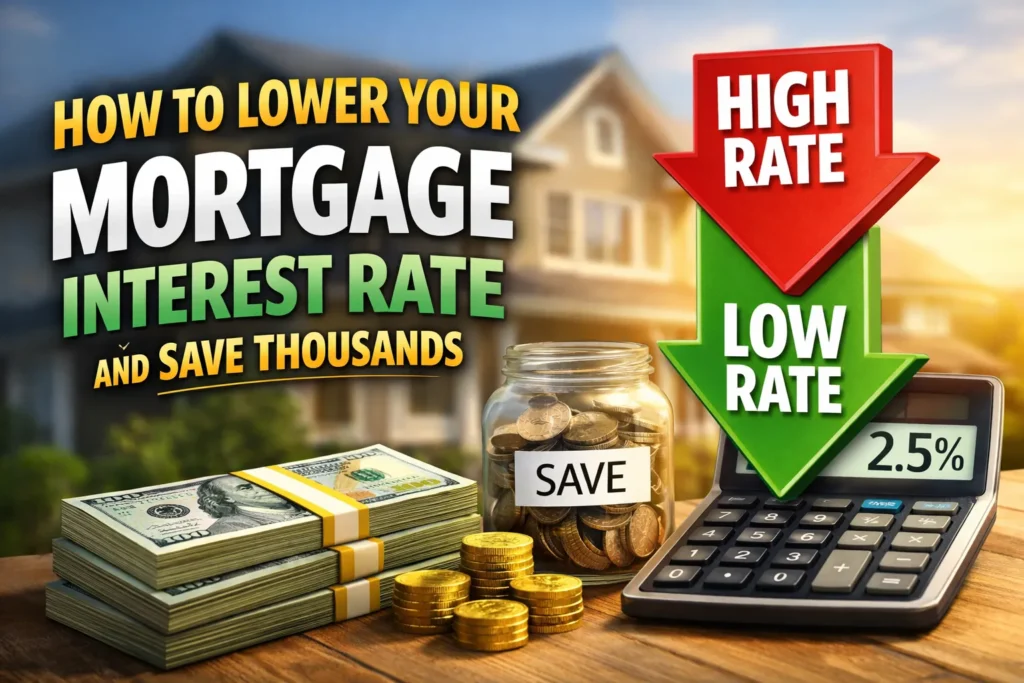 How to Lower Your Mortgage Interest Rate